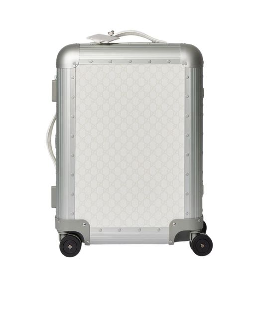 Gucci Gray Porter Cabin Plus Trolley for men