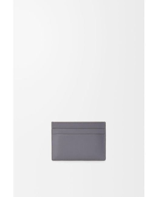 Loewe Purple Panelled Leather Cardholder for men