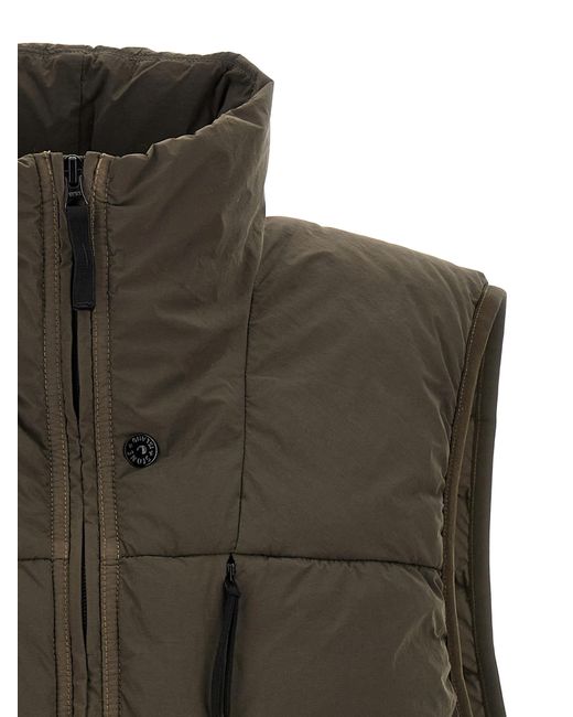 Stone Island Green S0183 Compass Down Gilet for men