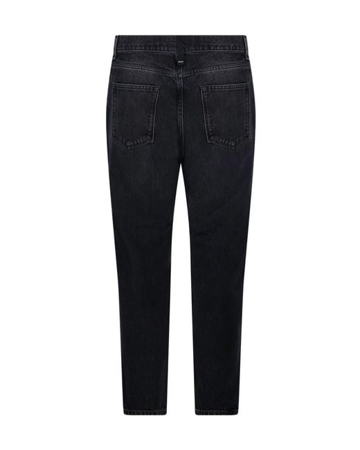 AMISH Black Straight-Leg Jeans for men
