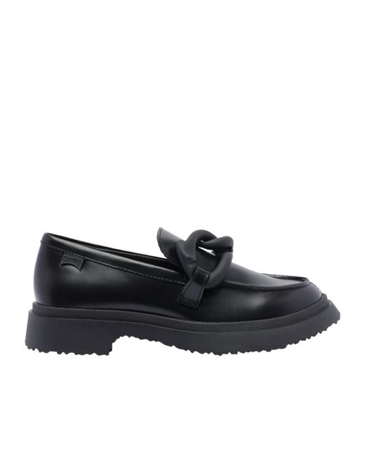 Camper Women's Black Walden Loafers