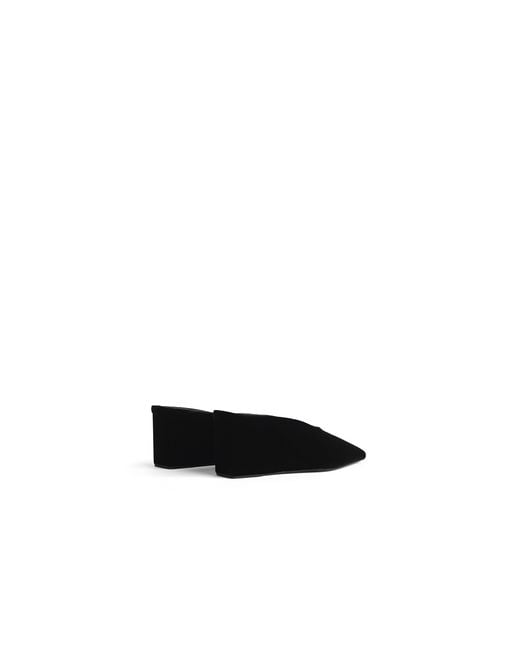 Alaïa Black Pointed-Toe Mules