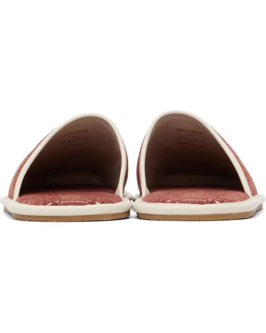Amiri Pink Chateau Ma Slippers for men