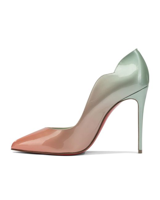 Christian Louboutin Metallic Gradient Pointed-Toe Pumps