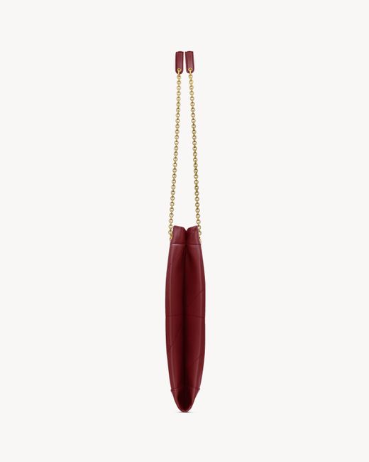 Saint Laurent Red Jamie 4.3 Pouchon Shoulder Bag