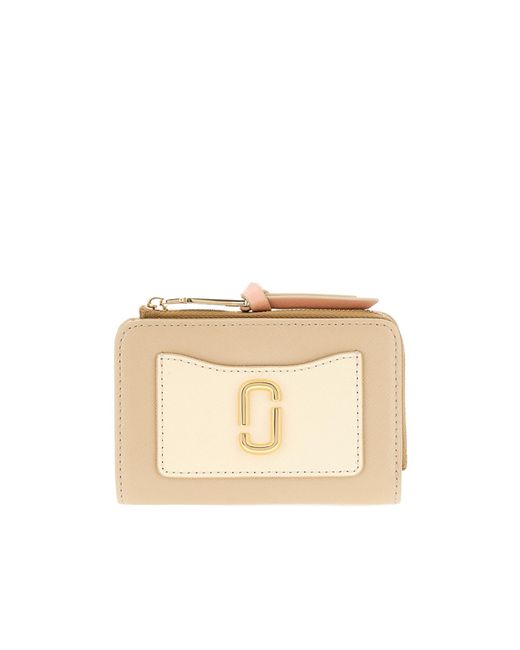 Marc Jacobs Natural The Utility Snapshot Slim Bifold Wallet