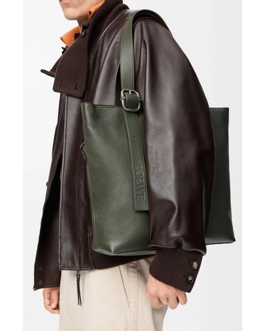 Loewe Green Loop Tote Bag for men