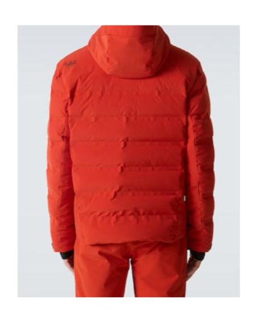 Aztech Mountain Red Nuke Suit Down Ski Jacket for men
