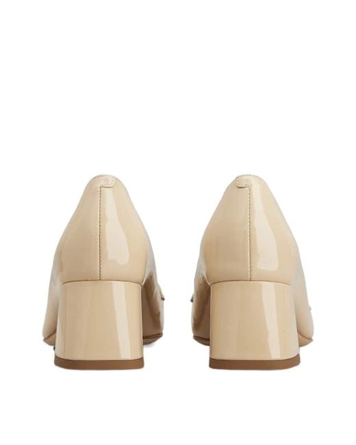 Tod's Natural Penny Bar Pumps