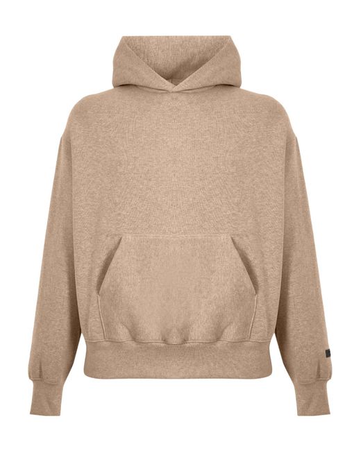 Fear Of God Natural Logo Hoodie