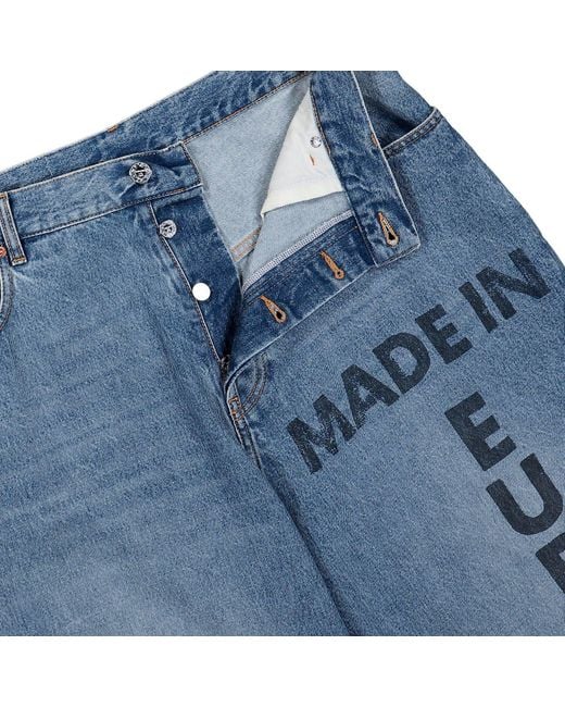 Vetements Blue Made for men