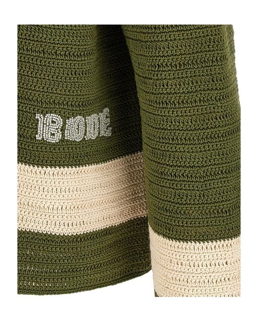 Bode Green Cardigans for men