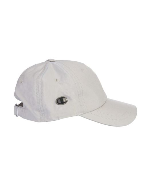 Rick Owens White Logo Baseball Hat