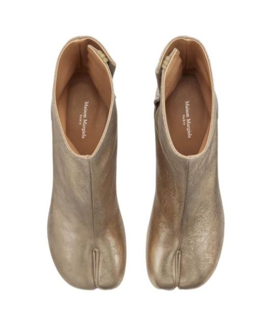 Maison Margiela Natural Tabi Ankle Boots