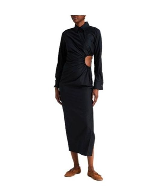 Max Mara Black Fitted Dress