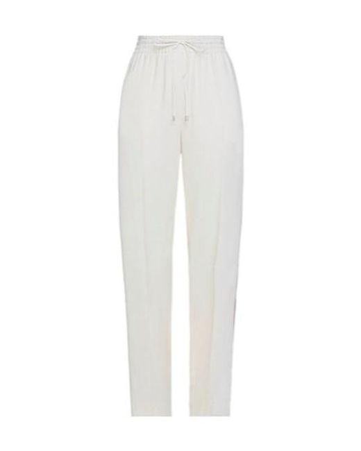 Chloé White Casual Trousers