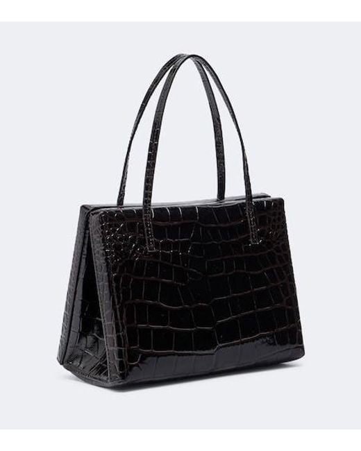 Magda Butrym Black Barbara Medium Leather Shoulder Bag