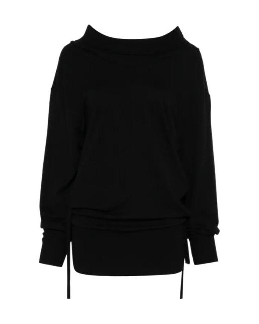 OTTOLINGER Black Upside Down Sweater