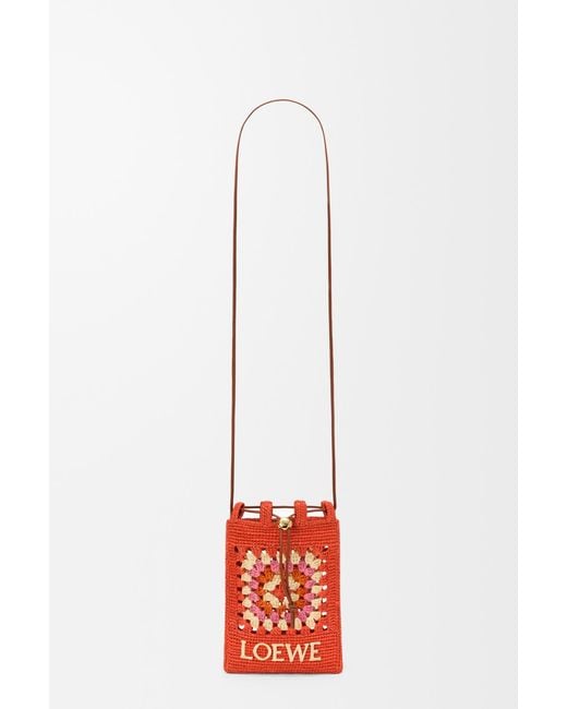 Loewe Red Drawstring Pocket