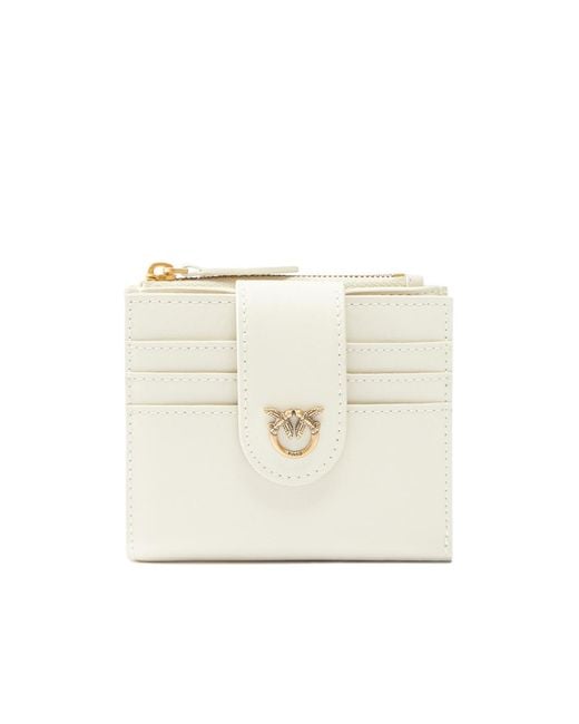 Pinko Natural Logo Small Wallet