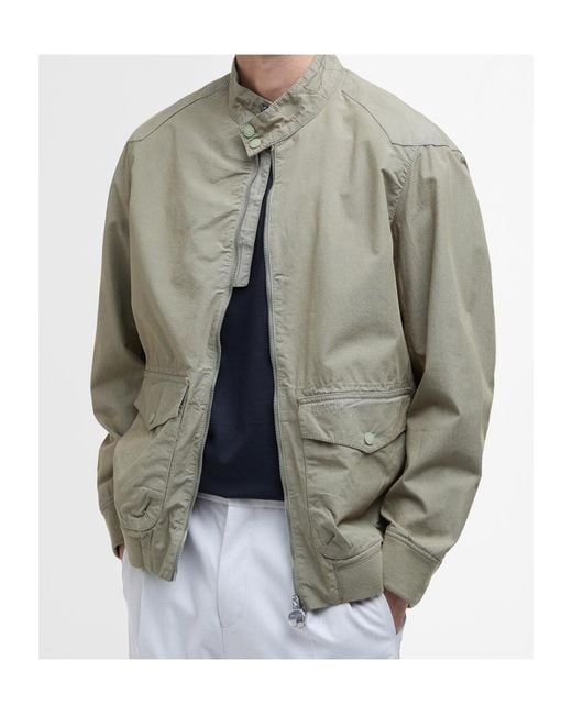 Barbour Green Matley Harrington Jacket for men