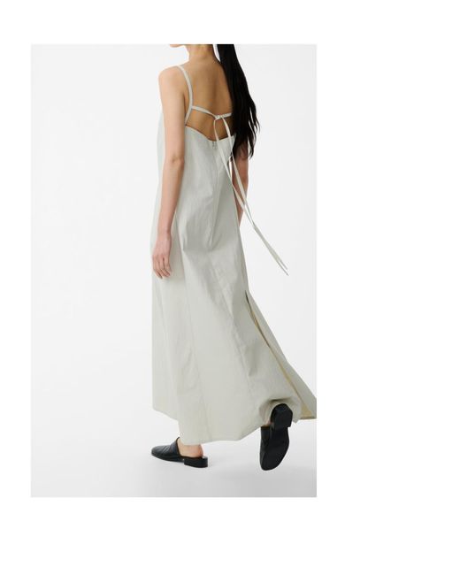 Studio Nicholson White Sleeveless Dress