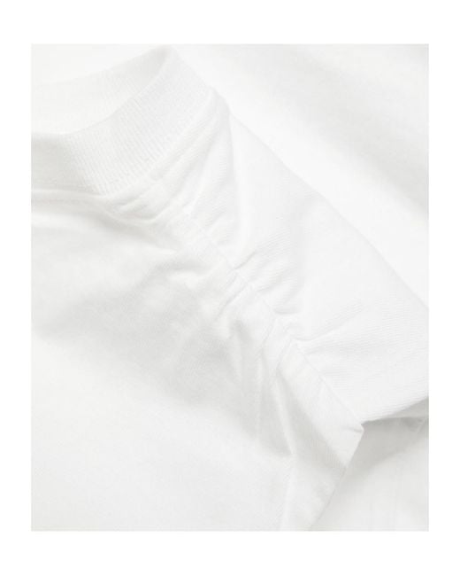 Rag & Bone White Bubble Cotton Top