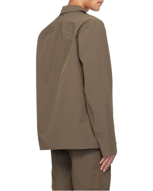 Arc'teryx Brown Field Softshell Jacket for men