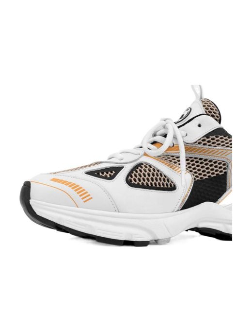 Axel Arigato White Marathon Leather And Mesh Trainers