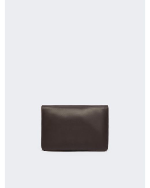 Sportmax Black Padded Nappa-Leather Mini Soffy Bag