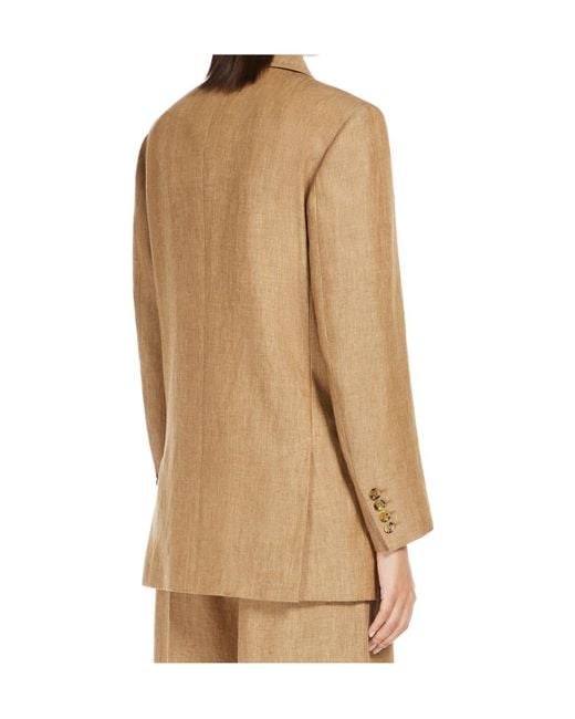 Max Mara Natural Chic Flaxlinen Jacket