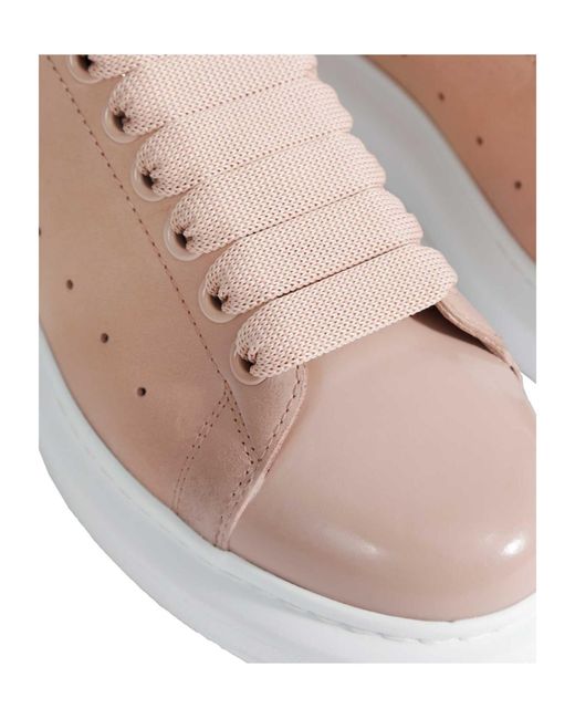 McQueen Pink Oversized Sneakers