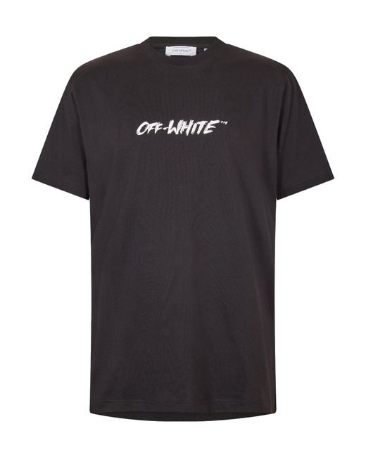 Off-White c/o Virgil Abloh Black Slim Fit T-Shirt for men