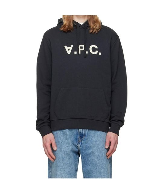 A.P.C. Blue Standard Grand Vpc Hoodie for men