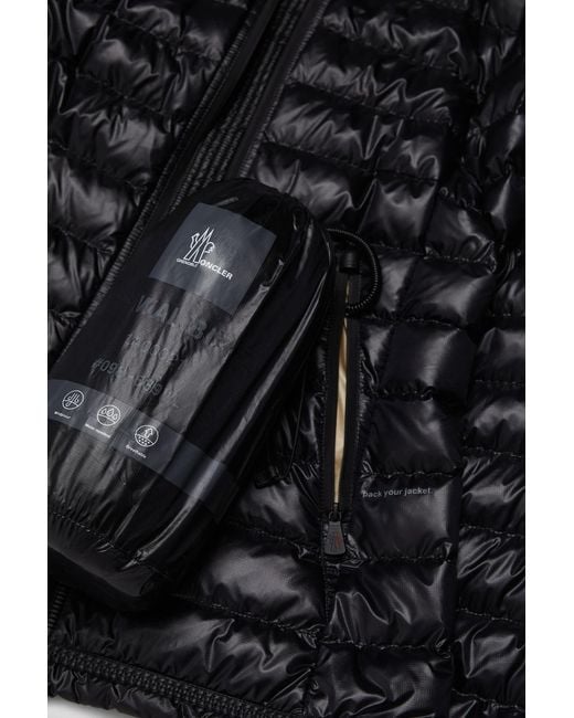 Moncler Black Walibi Short Down Jacket