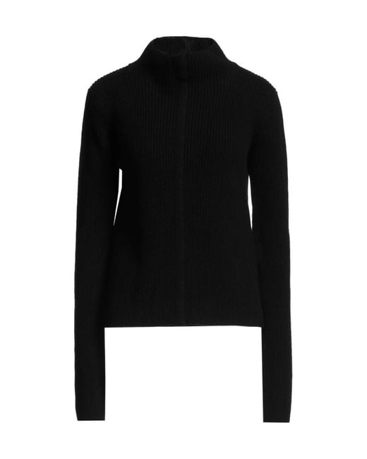 Rick Owens Black Cashmere Jumper