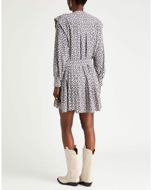 Isabel Marant Gray Short Dress
