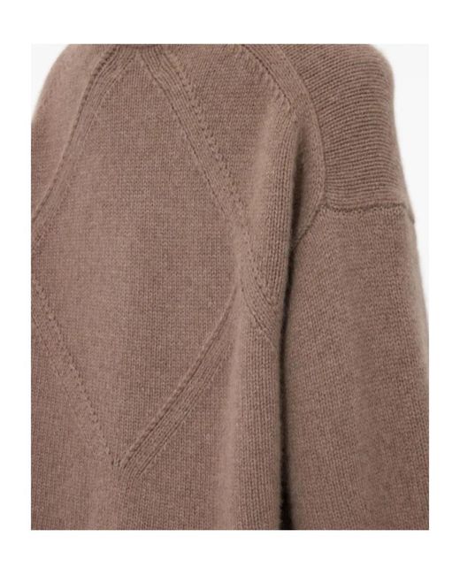 Loulou de Saison Brown Long-Sleeve Knit Top