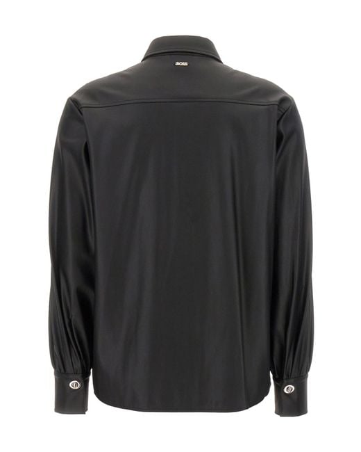 Boss Black Boss Long Sleeved Concealed Button Shirt