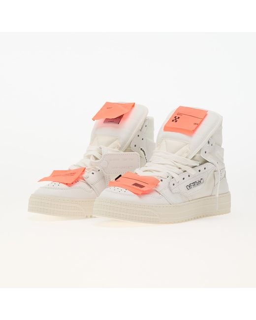 Off-White c/o Virgil Abloh Natural 3.0 Off Court Lace-Up Sneakers for men