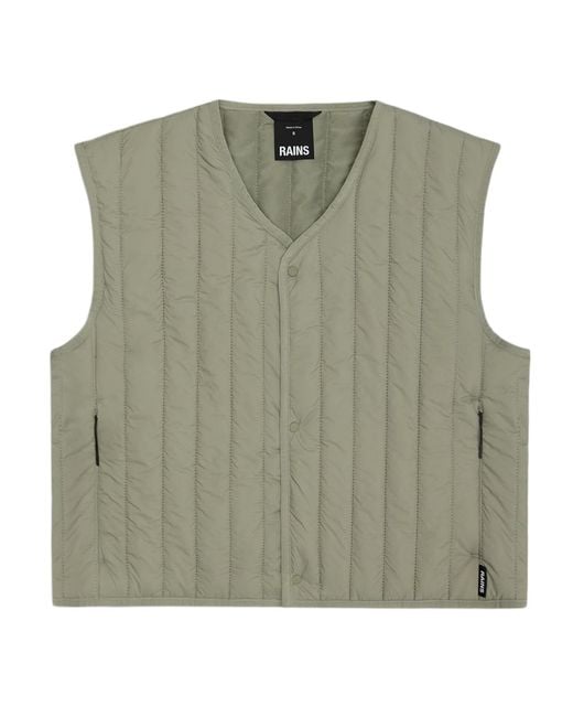 Rains Green Banja Short Liner Vest