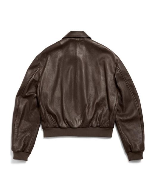 Balenciaga Brown Taxi Jacket for men