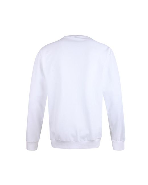 Moschino White Logo Sweater