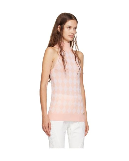Balmain Pink Diamond Turtleneck