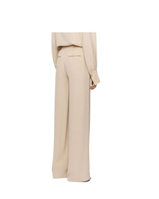 Joseph Natural Nour Elasticated-Waist Trousers