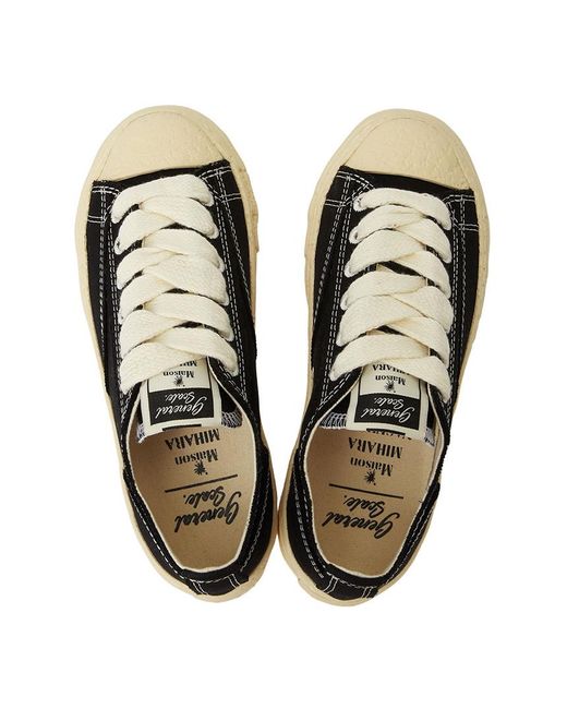 Maison Mihara Yasuhiro Black Roy Canvas Sneakers for men