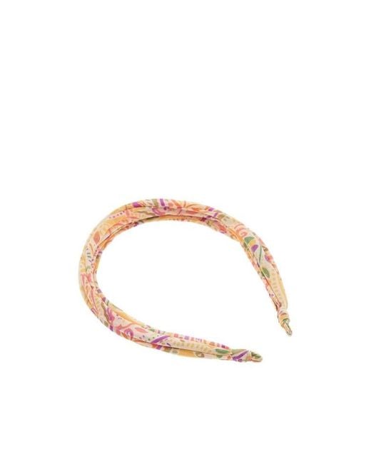 Etro White Logo Hair Accessories