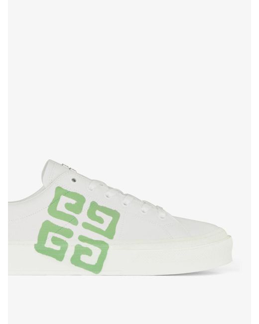 Givenchy White City Sport Sneakers for men
