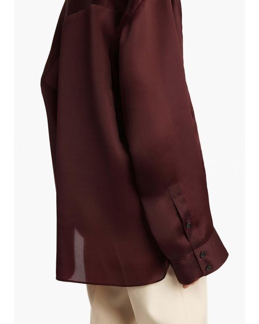 Khaite Purple Long Sleeve Shirt