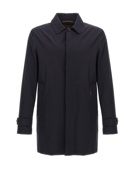 Moorer Blue Vittor-Kn Jacket for men